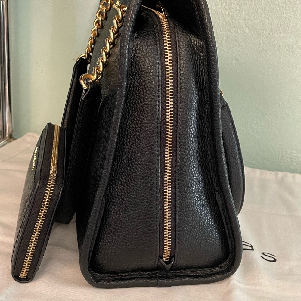 Stunning large chain tote & wallet set - Picture 12 of 14